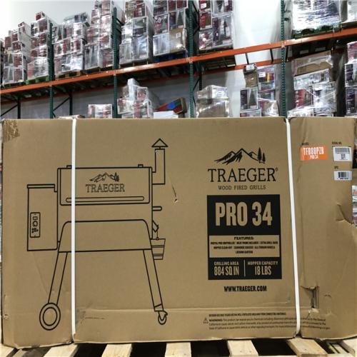 DALLAS LOCATION- NEW!- Traeger Pro Series 34-Pellet Grill and Smoker in Bronze