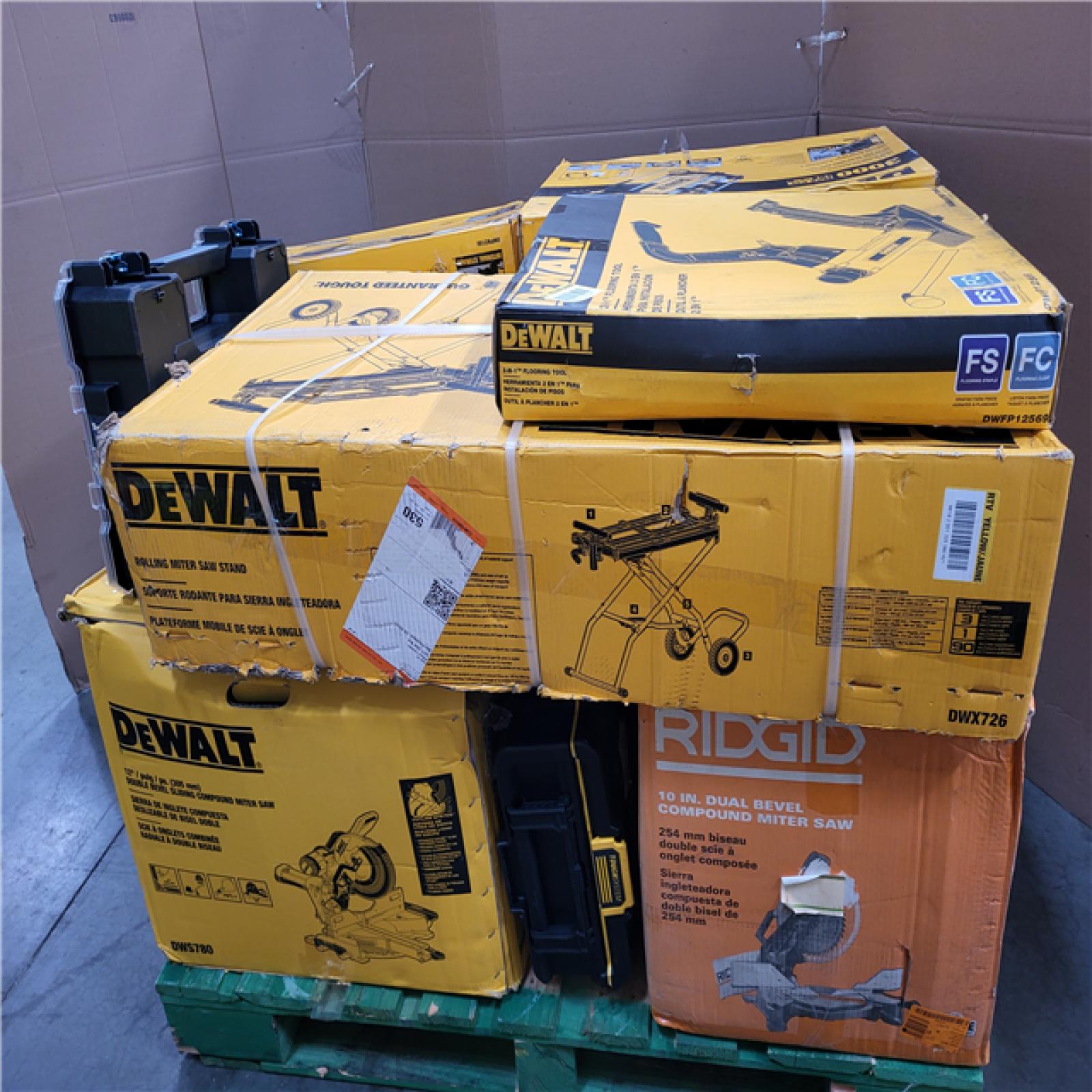 CALIFORNIA AS-IS TOOL PALLET