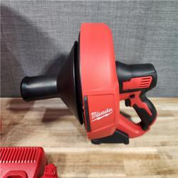 HOUSTON LOCATION - AS-IS (APPEARS LIKE NEW) Milwaukee M12 12-V Lithium-Ion Cordless Drain Snake Auger kit