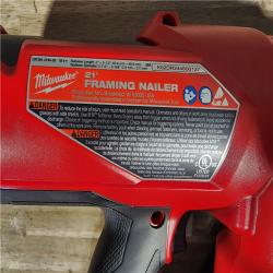 HOUSTON LOCATION - AS-IS (APPEARS LIKE NEW) Milwaukee 2744-20 M18 FUEL 3-1/2 in. 18-Volt 21-Degree Lithium-Ion Brushless Cordless Framing Nailer (Tool-Only)