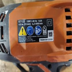HOUSTON LOCATION - AS - IS Ridgid R7121 Drill  1/2-Inch Spade Handle Mud Mixer
