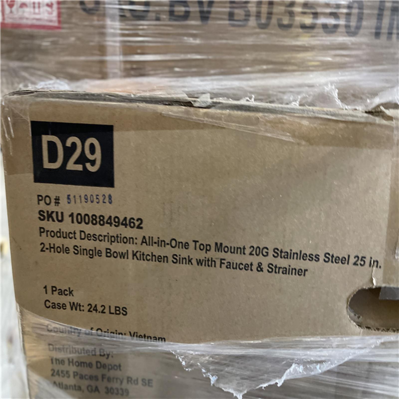 Dallas Location - AS-IS Monster Turbo pallet