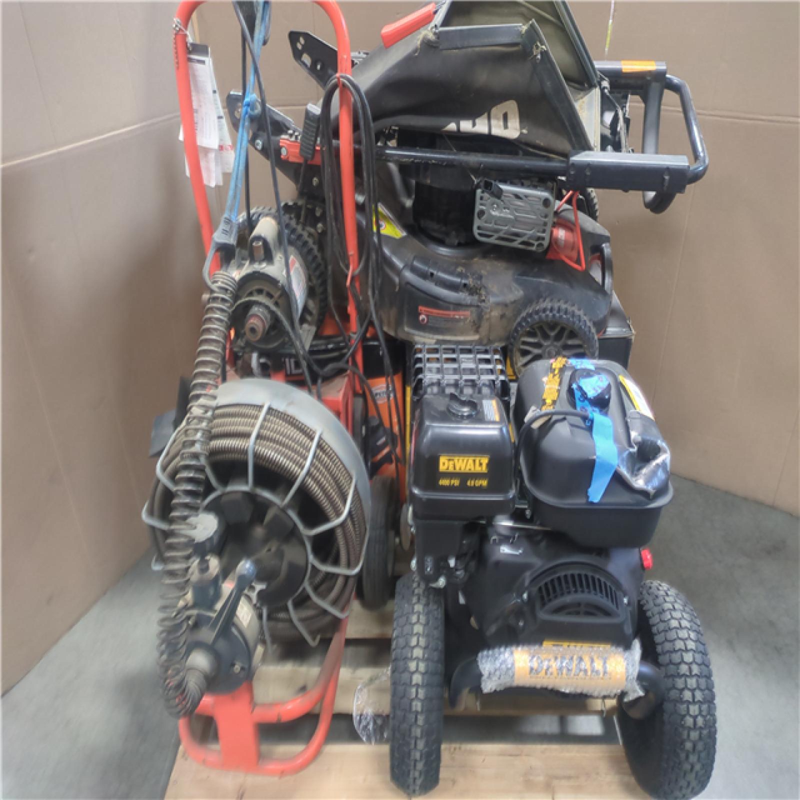 California AS-IS OUTDOOR POWER EQUIPMENT