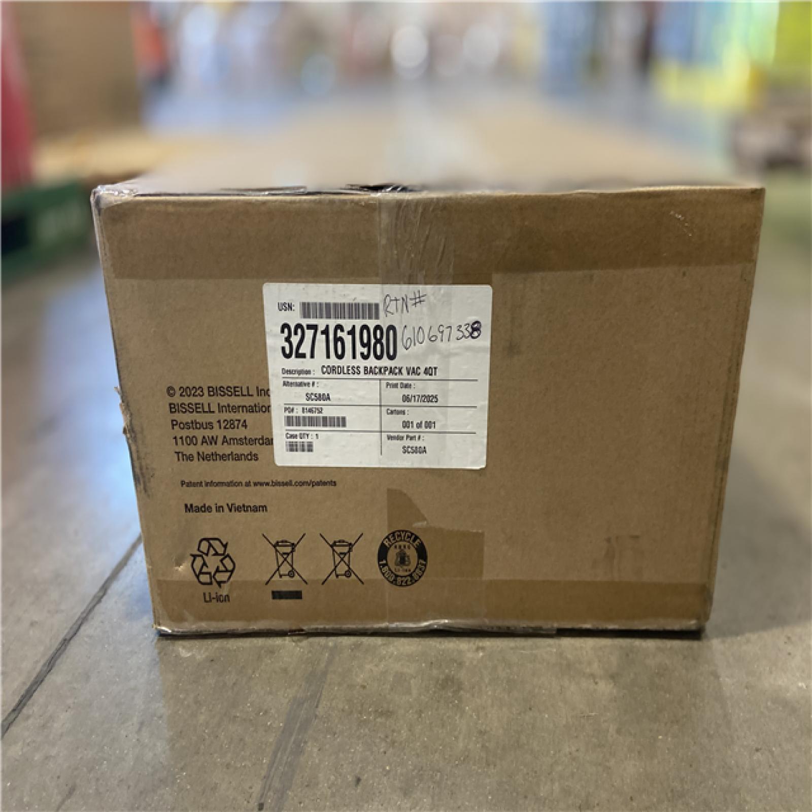 LIKE NEW! - Sanitaire Transport Commercial Cordless Backpack Vacuum with Adjustable Wand, Dual 24V Batteries, Handheld Controls