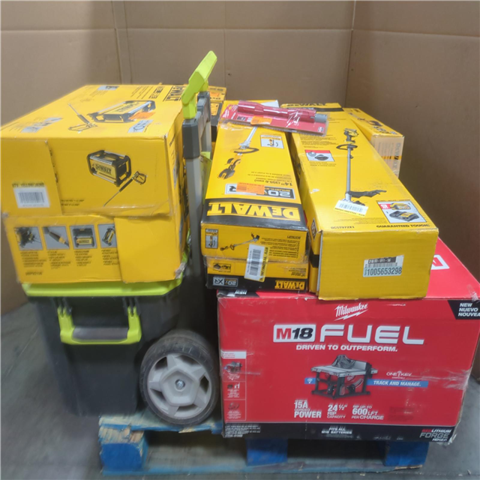 CALIFORNIA AS-IS TOOL PALLET