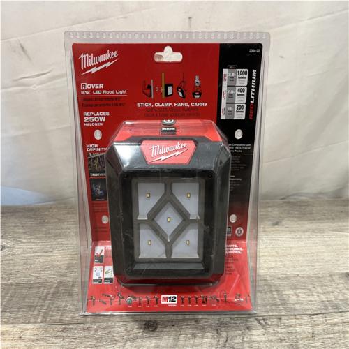 AS-IS Milwaukee 12-Volt Lithium-Ion Cordless 1000-Lumen Rover LED Compact Flood Light (Tool-Only)