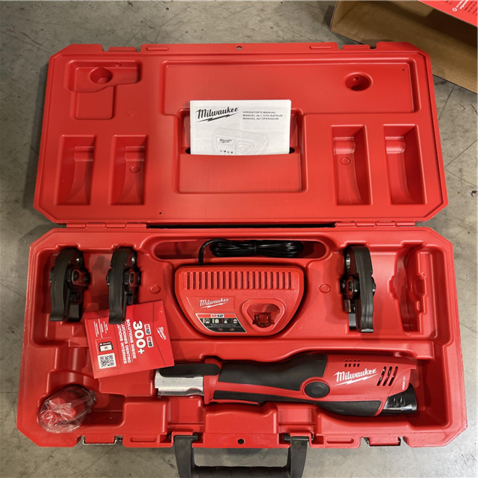 NEW! MILWAUKEE M12 12-Volt Lithium-Ion Force Logic Cordless Press Tool Kit