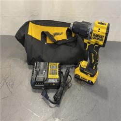 AS-IS - DeWalt ATOMIC 20-Volt Lithium-Ion Cordless 1/2 in. Compact Hammer Drill Kit