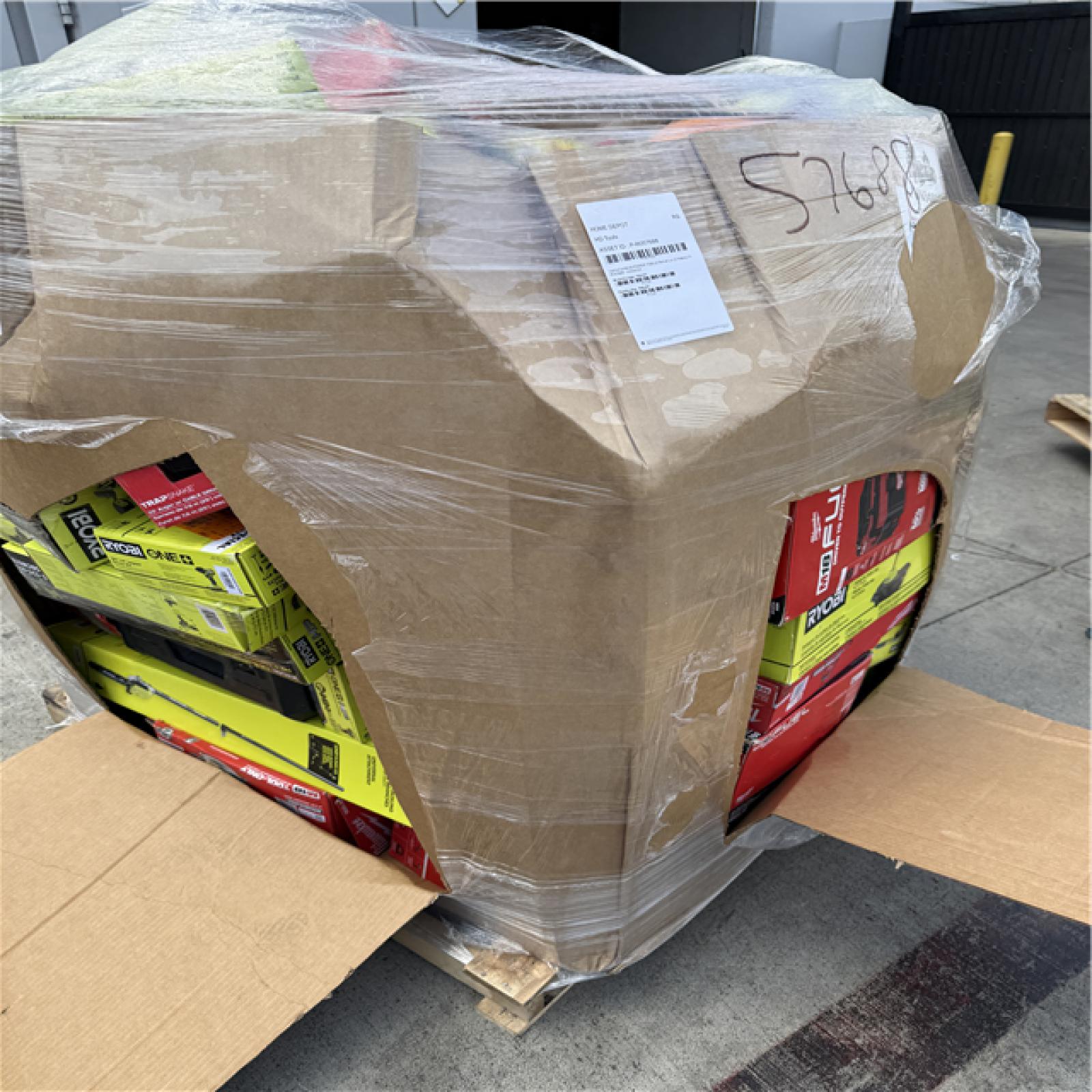 California AS-IS POWER TOOLS Partial Lot (3 Pallets) P-R057688