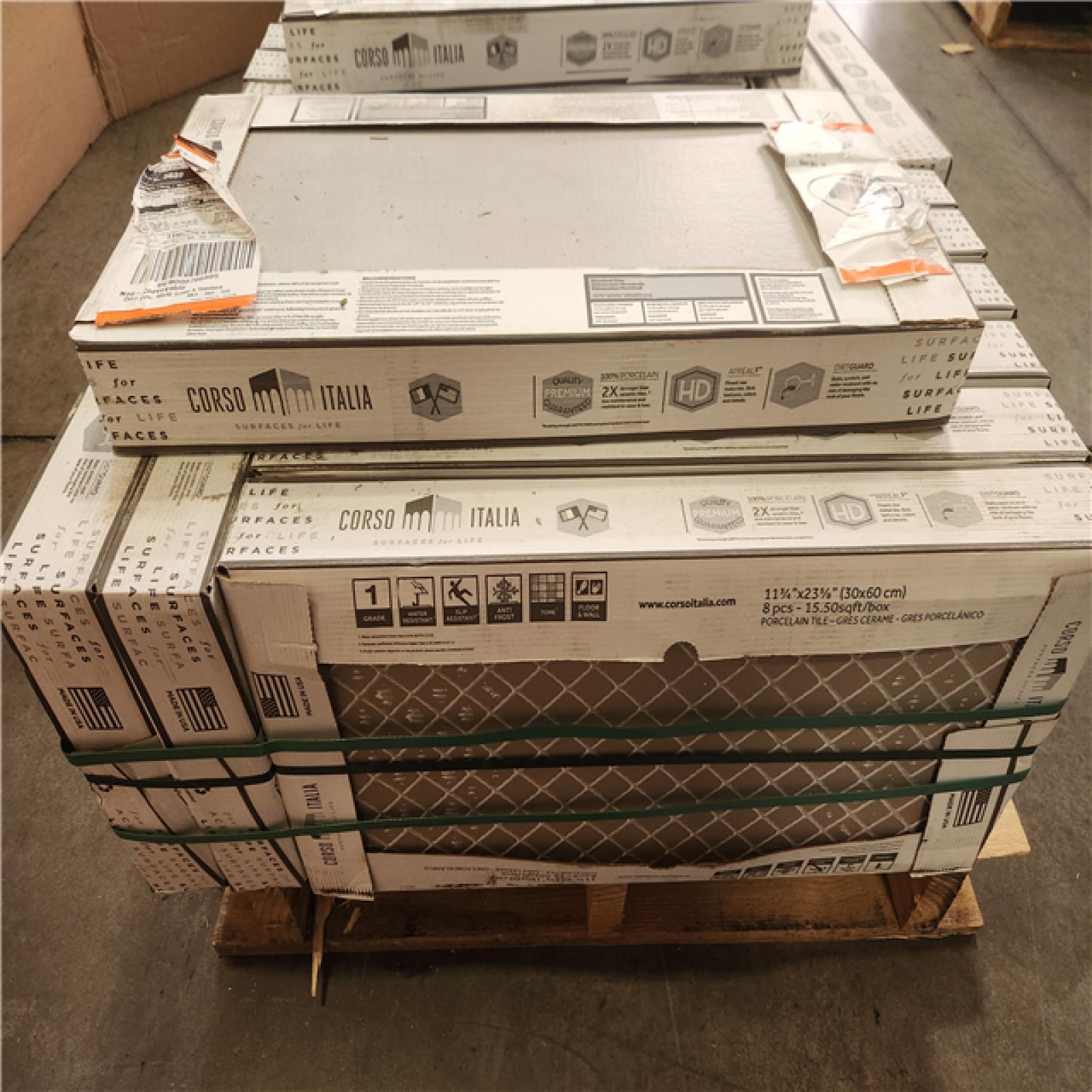 Phoenix Corso Italia Unico Pearl Matte 12 in. x 24 in. Concrete Look Porcelain Floor and Wall Tile (279 sq. ft./18 Case)