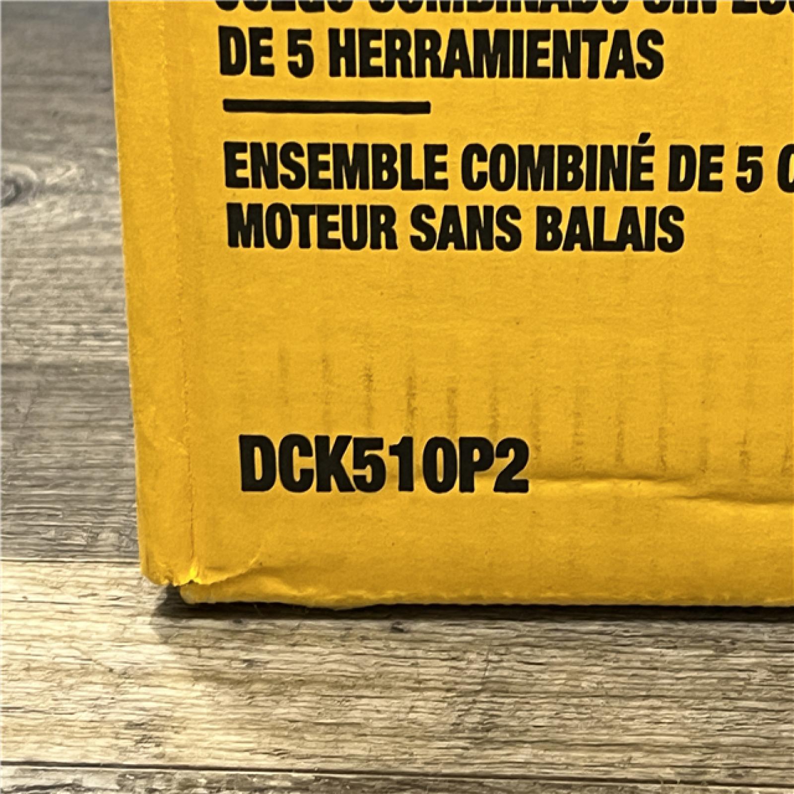 NEW - DEWALT 20V Lithium-Ion Cordless 5-Tool Combo Kit