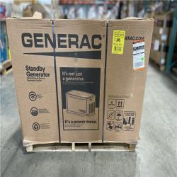 DALLAS LOCATION - Generac 22 000 Watt - Dual Fuel Air- Cooled Whole House Home Standby Generator