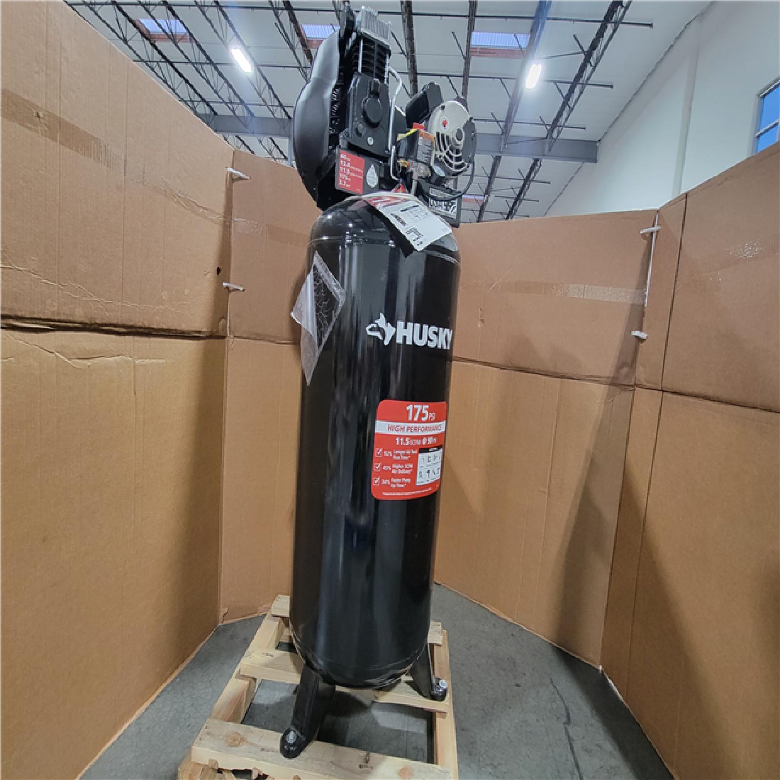 CALIFORNIA AS-IS HUSKY AIR COMPRESSOR