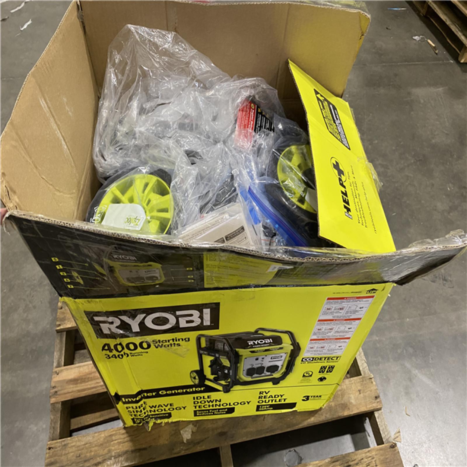 Dallas Location - As-Is RYOBI 4000-Watt Gasoline Generator