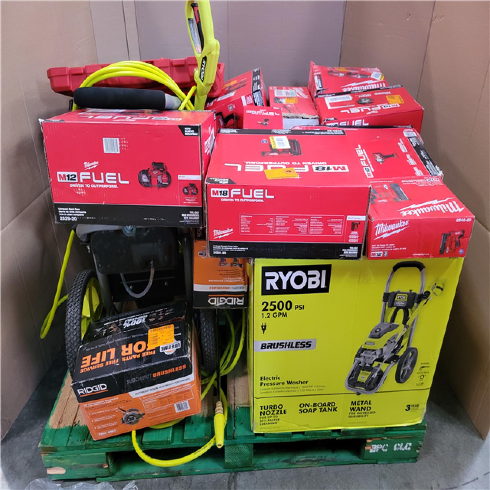 CALIFORNIA AS-IS TOOL PALLET