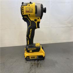 AS-IS - DeWALT ATOMIC 20V Max Lithium-Ion Brushless Cordless Compact 1/4 in. Impact Driver Kit