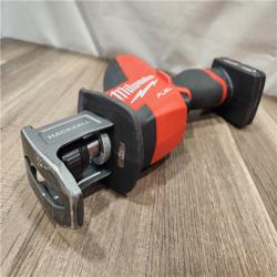 AS-IS- Milwaukee M12 FUEL 12-Volt Lithium-Ion Brushless Cordless HACKZALL Reciprocating Saw Kit W/ Free M12 4.0Ah Compact Battery