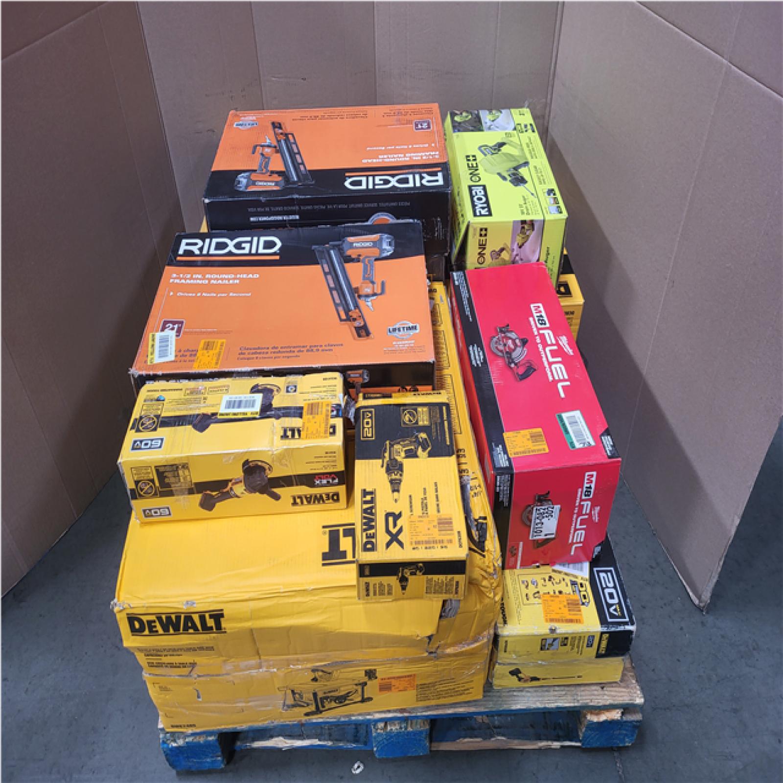 CALIFORNIA AS-IS TOOL PALLET