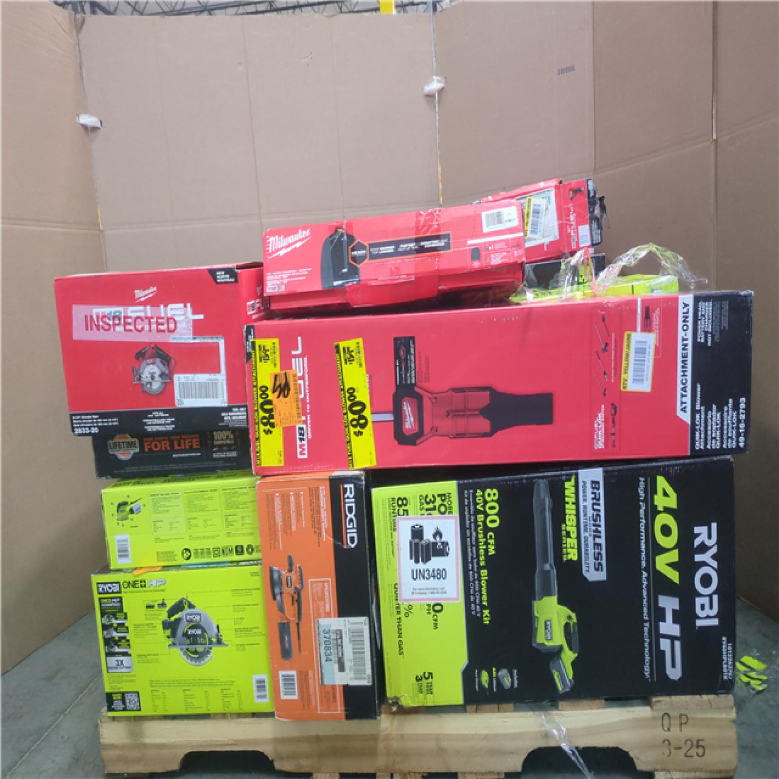 CALIFORNIA AS-IS TOOL PALLET