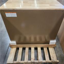 Phoenix NEW Husky Standard Duty 46 in. W x 18 in. D 9-Drawer Gloss Tan Mobile Workbench Cabinet with Solid Wood Top