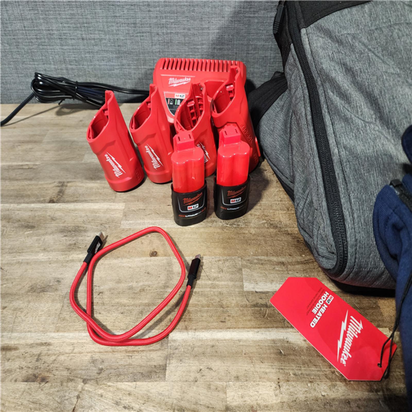 HOUSTON LOCATION - AS-IS MILWAUKEE 4 HEATED CLOTHING COMBO KIT