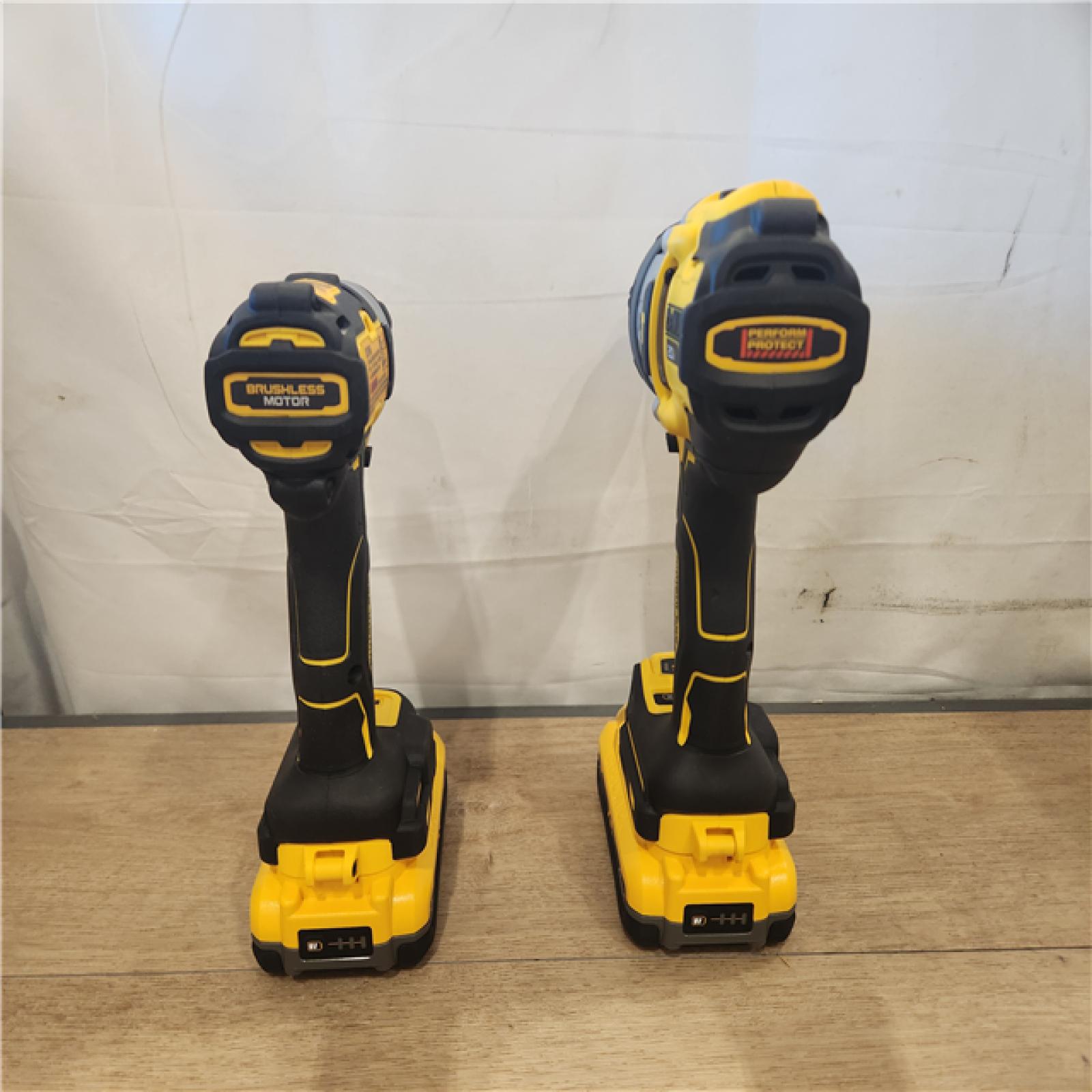AS-IS- DEWALT 20V MAX Lithium-Ion Cordless 2-Tool Combo Kit