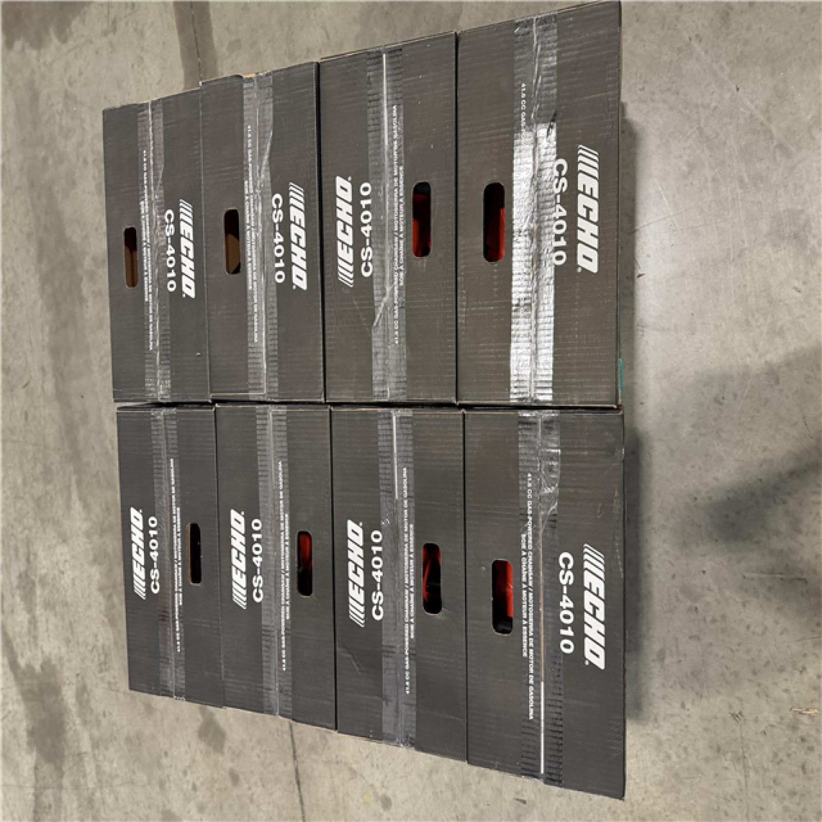 DALLAS LOCATION- NEW! ECHO 18 in. 41.6 cc 2-Stroke Gas Rear Handle Chainsaw PALLET-(8 UNITS)