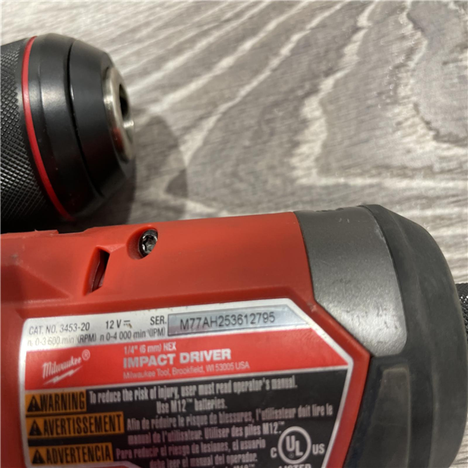 AS-IS Milwaukee FUEL 12-Volt Lithium-Ion Brushless Cordless Hammer Drill and Impact Driver Combo Kit