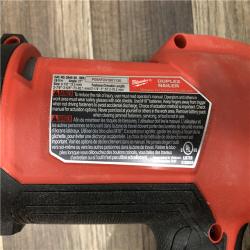 AS-IS Milwaukee FUEL 18-Volt Brushless Lithium-Ion Cordless 21-Degree Duplex Nailer