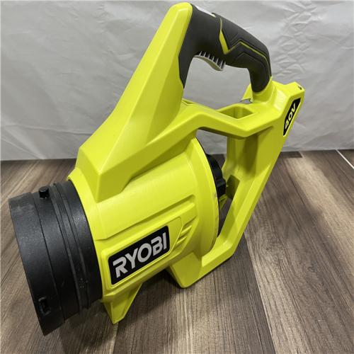 GOOD RYOBI 40V 120 MPH 550 CFM Cordless Battery Blower with 4.0 Ah Battery and Charger