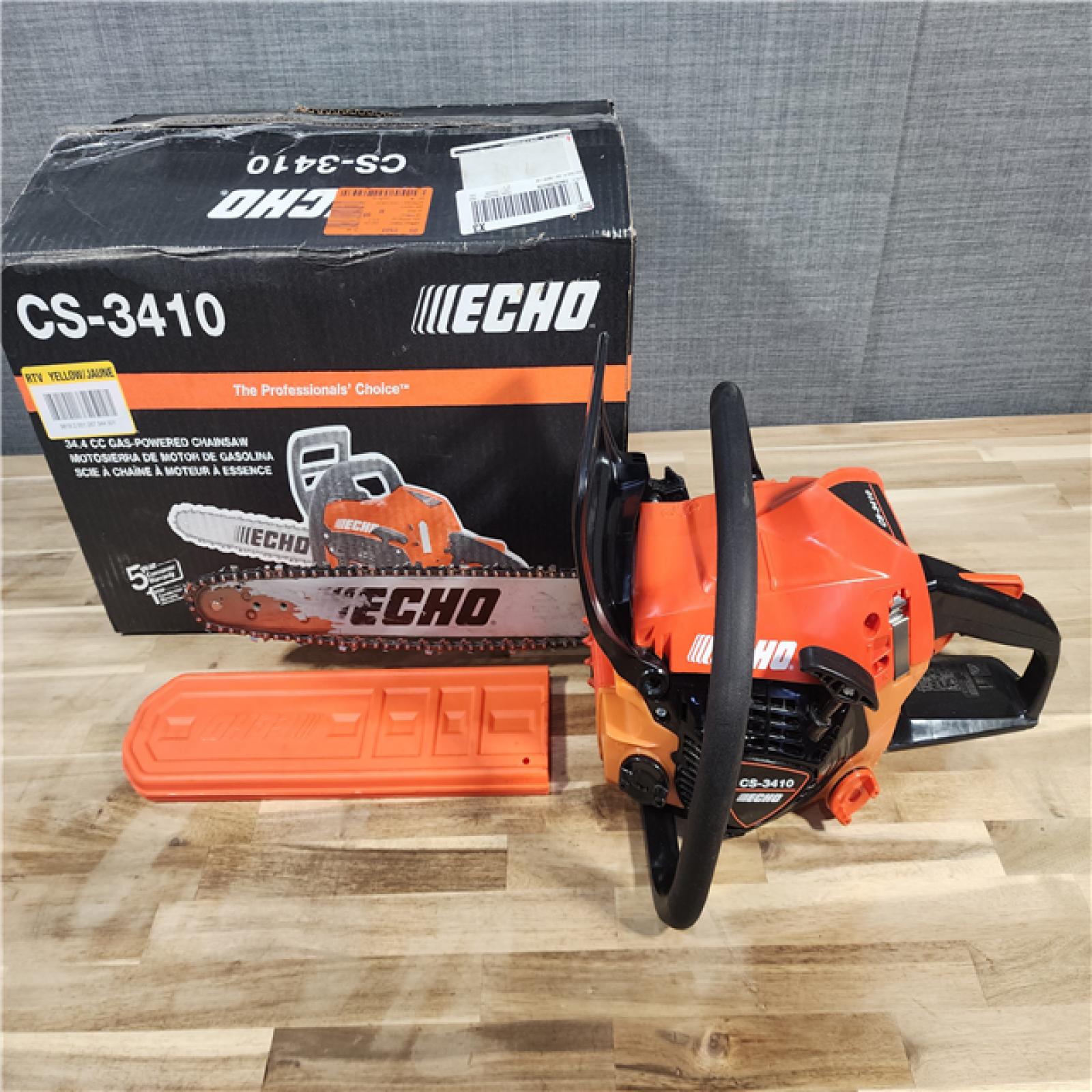 HOUSTON LOCATION - AS-IS ECHO 14 in. 34.4 Cc Gas 2-Stroke Rear Handle Chainsaw