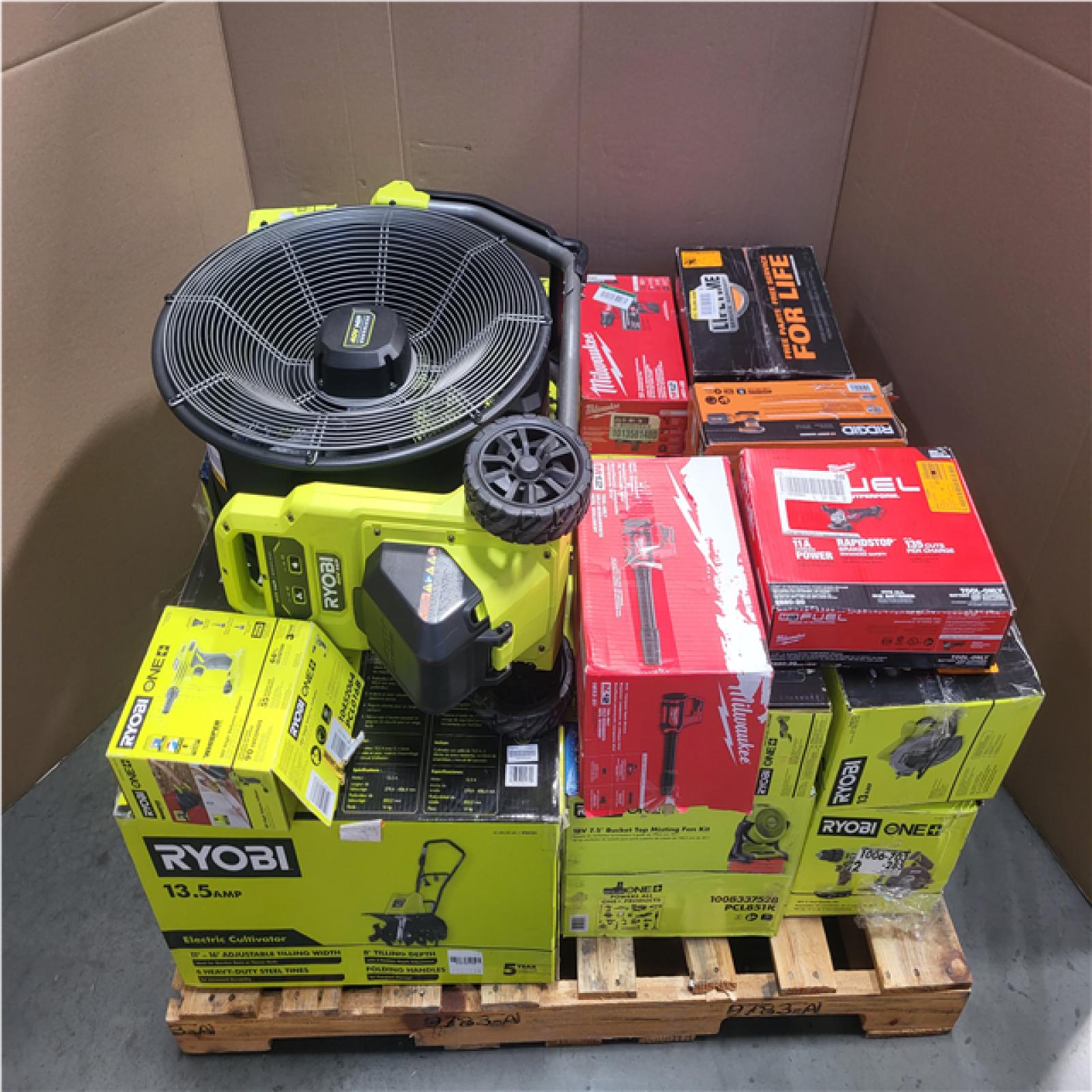 CALIFORNIA AS-IS TOOL PALLET
