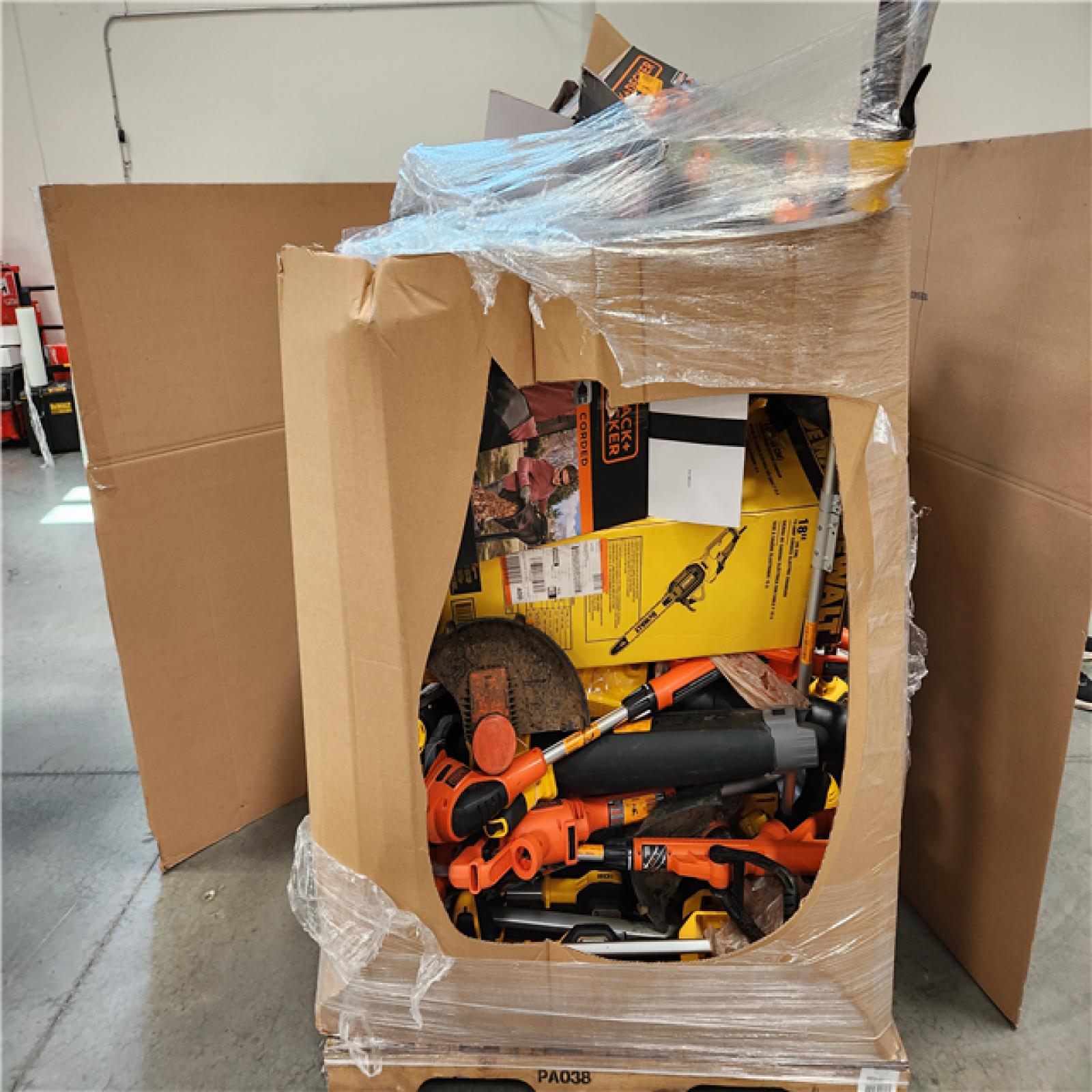 CALIFORNIA AS -IS  TOOL PALLET