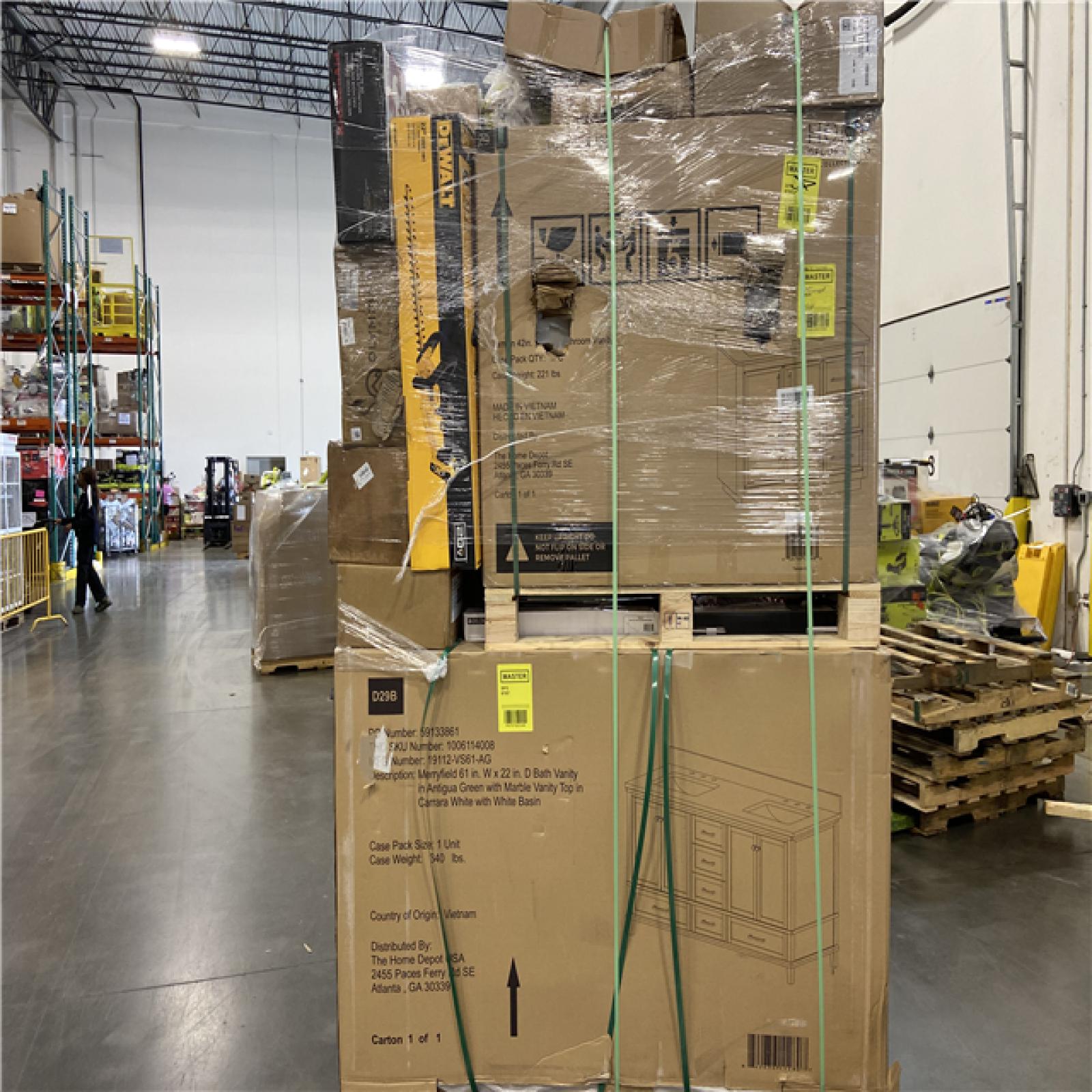 DALLAS LOCATION - AS-IS HOME IMPROVEMENT PALLET