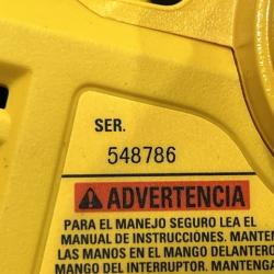AS-IS DEWALT 20V MAX XR Cordless Brushless 3-1/4 in. Planer (Tool Only)