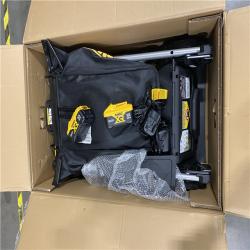 As-Is- DEWALT 2x20V MAX 21 in. Cordless Battery Powered Push Lawn Mower Kit with (2) 10 Ah Batteries and Chargers