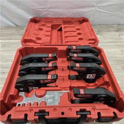 AS-IS M18 Press 1/4 in. to 1-1/8 in. Copper Press Tool Jaw Set for RLS ACR Press Fittings (7-Jaws Included)