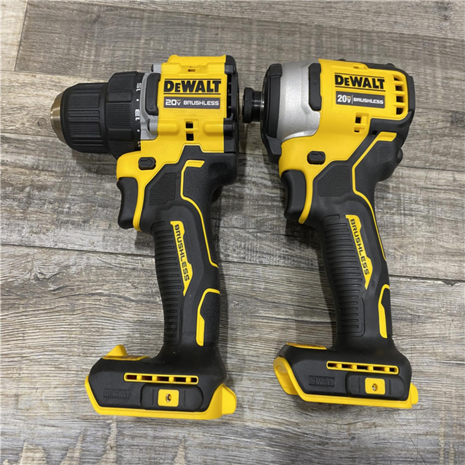 AS-IS DEWALT ATOMIC 20-Volt MAX Lithium-Ion Cordless Combo Kit