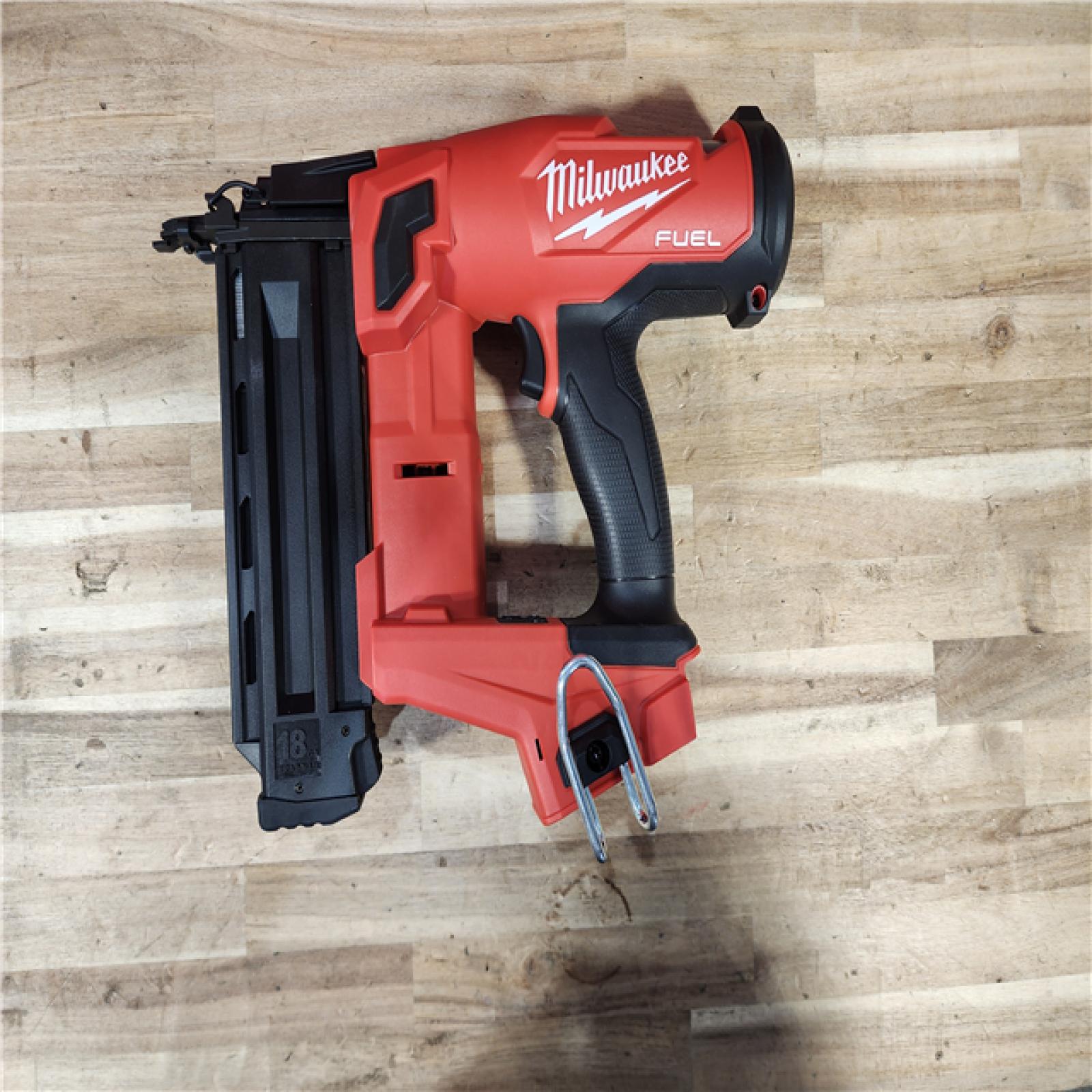 HOUSTON LOCATION - AS-IS (APPEARS LIKE NEW) Milwaukee  FUEL 18-Volt Lithium-Ion Brushless Cordless Gen II 18-Gauge Brad Nailer (Tool-Only)