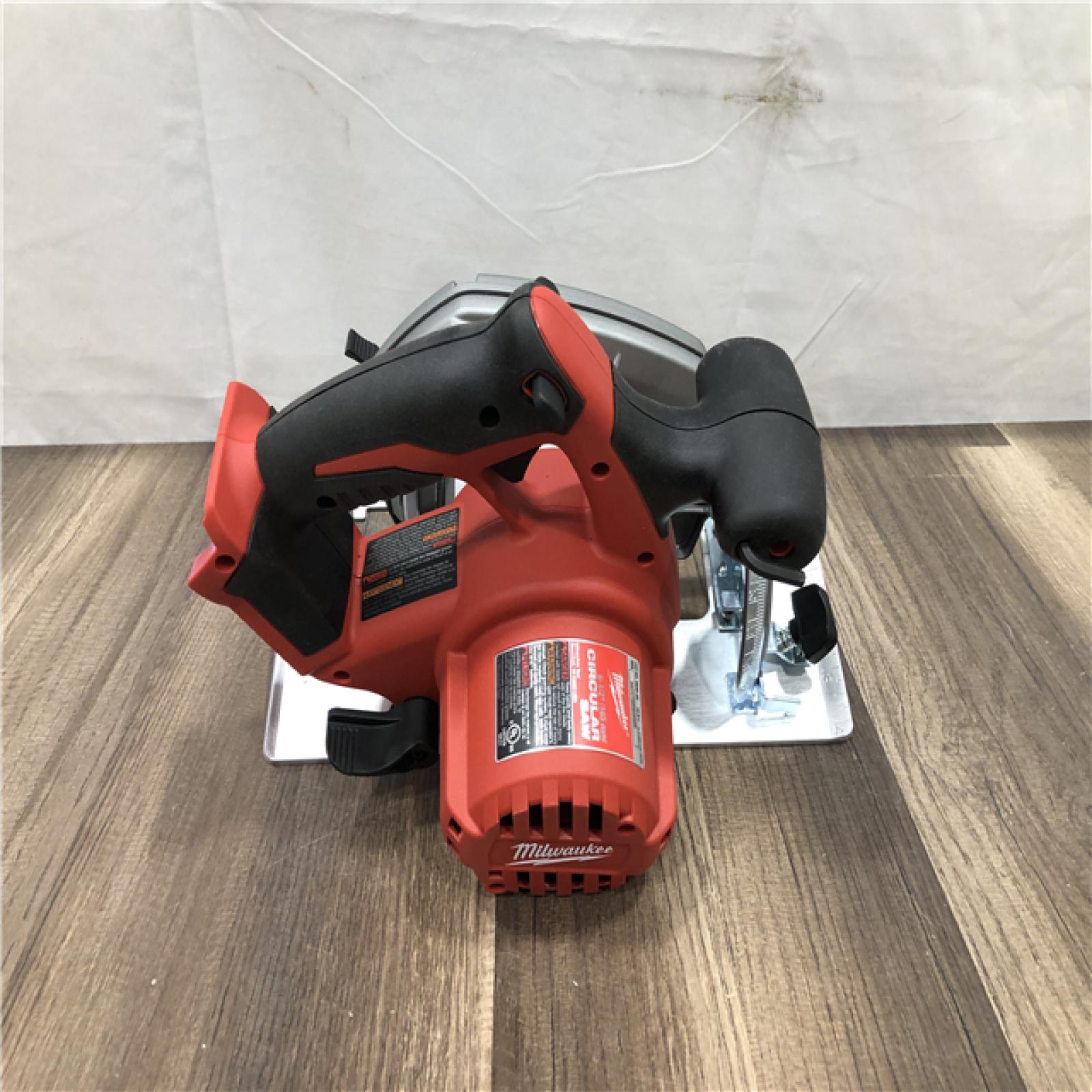 AS-IS Milwaukee M18 18V Lithium-Ion Cordless 6-1/2 in. Circular Saw (Tool-Only)
