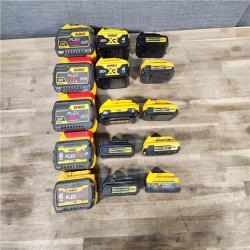 HOUSTON LOCATION - AS-IS DEWALT BATTERY PACK QTY - 15