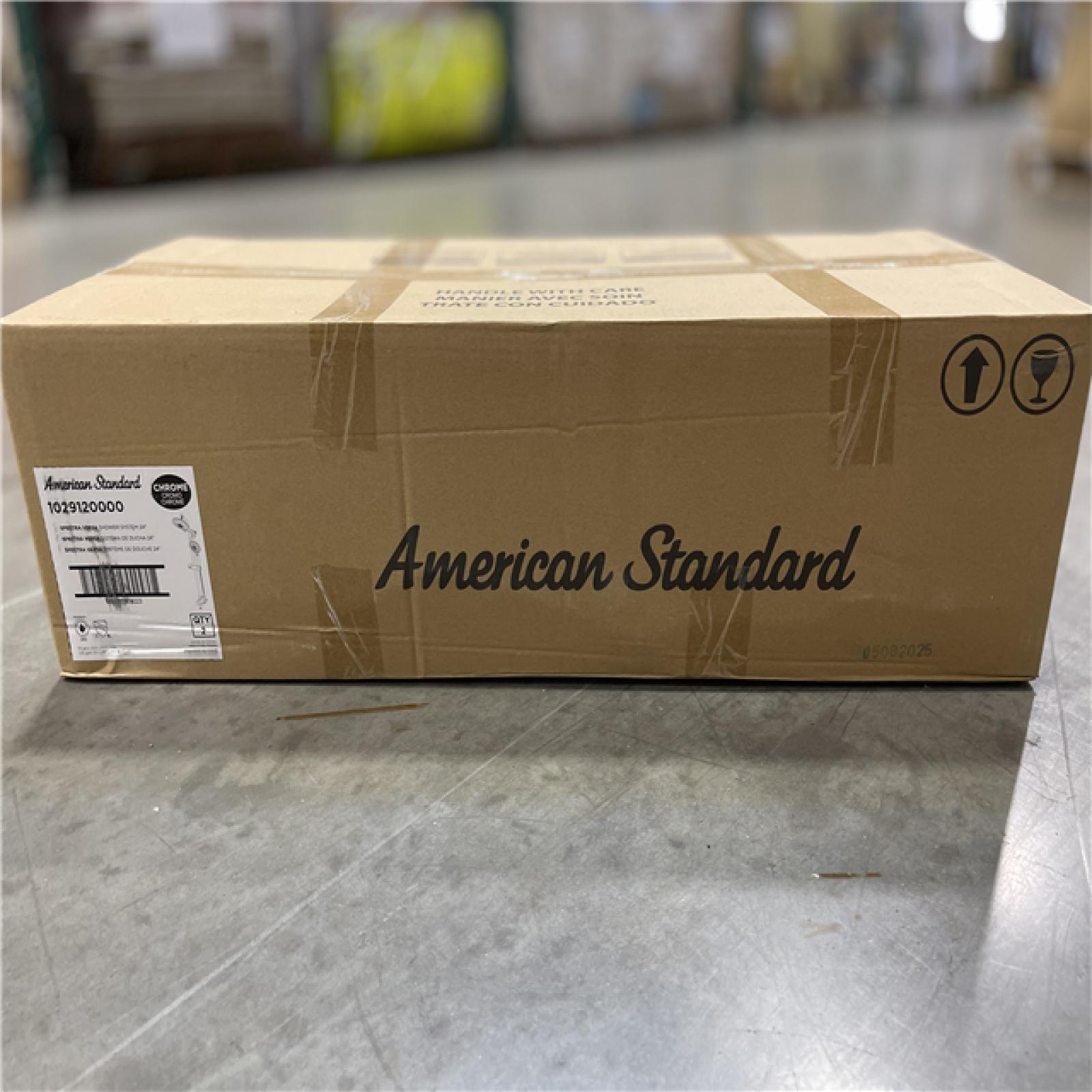 DALLAS LOCATION - NEW! American Standard Spectra Versa 4-Spray Round 24 in. Shower System Kit with Hand Shower 1.8 GPM in Polished Chrome (Lot of 2)