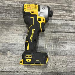 AS-IS DEWALT 20-Volt Maximum XR Lithium-Ion Cordless Brushless 1/4 in. 3-Speed Impact Driver Kit