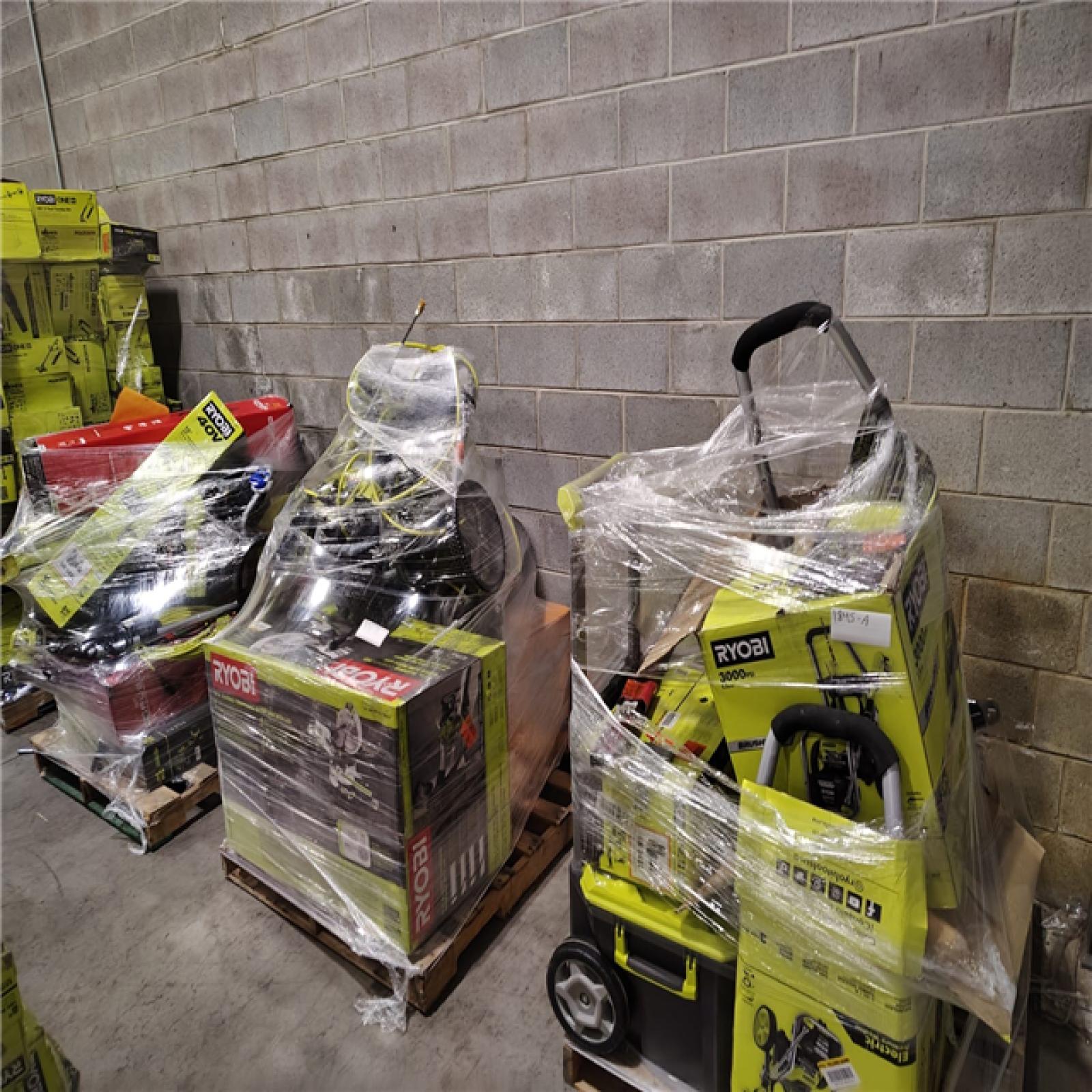 Pittston Location As-Is Power Tools Partial Truckload (9 Pallets) 1845-A