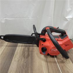 AS-IS Milwaukee Tool 2826-20T M18 FUEL 14  Top Handle 18-Volt Lithium-Ion Brushless Electric Cordless Chainsaw (Tool-Only)