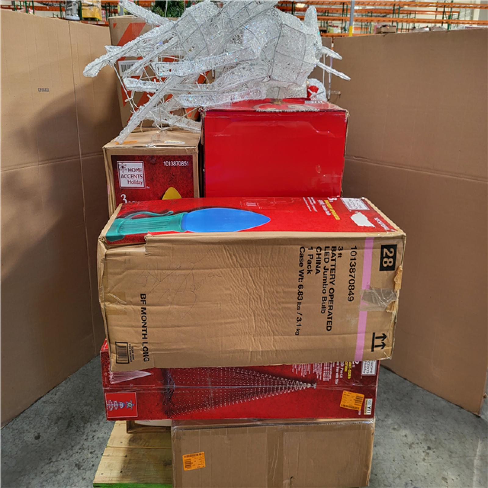 California AS-IS Holiday Pallet