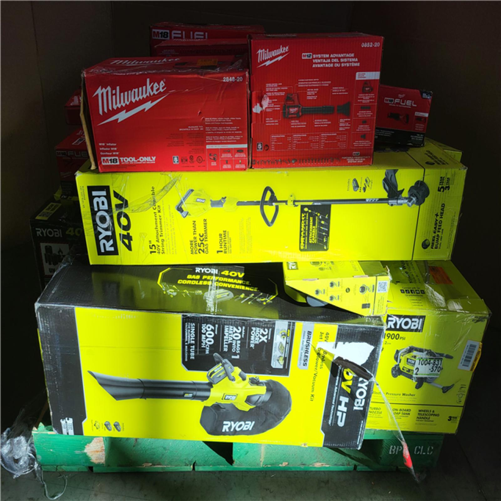 CALIFORNIA AS-IS TOOL PALLET