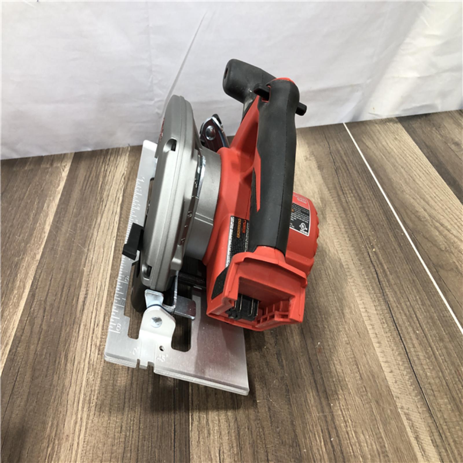 AS-IS Milwaukee 18V Lithium-Ion Cordless 6-1/2 in. Circular Saw (Tool-Only)