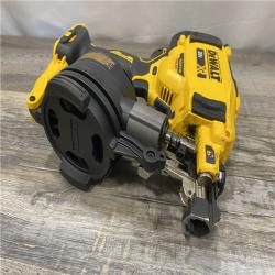 AS-IS DEWALT 20V MAX 15-Degree Electric Cordless Roofing Nailer (Tool Only)