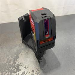 AS-IS - Milwaukee M12 12-Volt Lithium-Ion Cordless Green 125 Ft. Cross Line and Plumb Points Laser Level